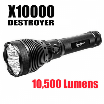 X10,000 - 10,500 LUMEN SEARCH LIGHT