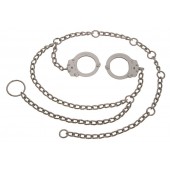 Waist Chain - Separated Cuffs - Nickel Finish
