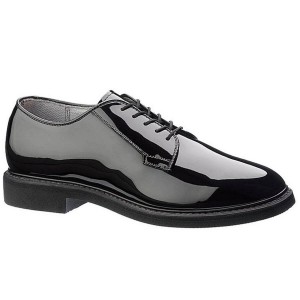 GLOSS OXFORD Men's Black High Gloss Oxford Shoe