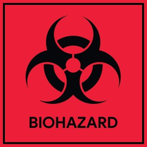 Biohazard 5.5” Stickers (Pack of 10)