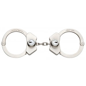 Peerless High Security - Oversize Handcuff - Nickel Finish