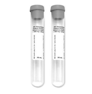 Gray Blood Collection Tube