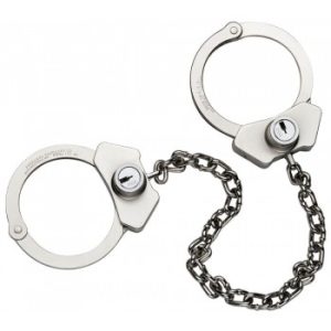 High Security - Leg Iron - Nickel Finish