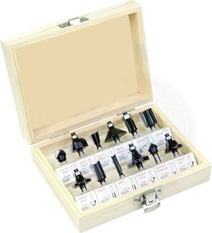 Hoteche 3PCS Router Bit Set