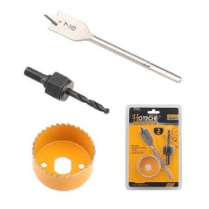 Hoteche 3Pcs Hole Saw Set